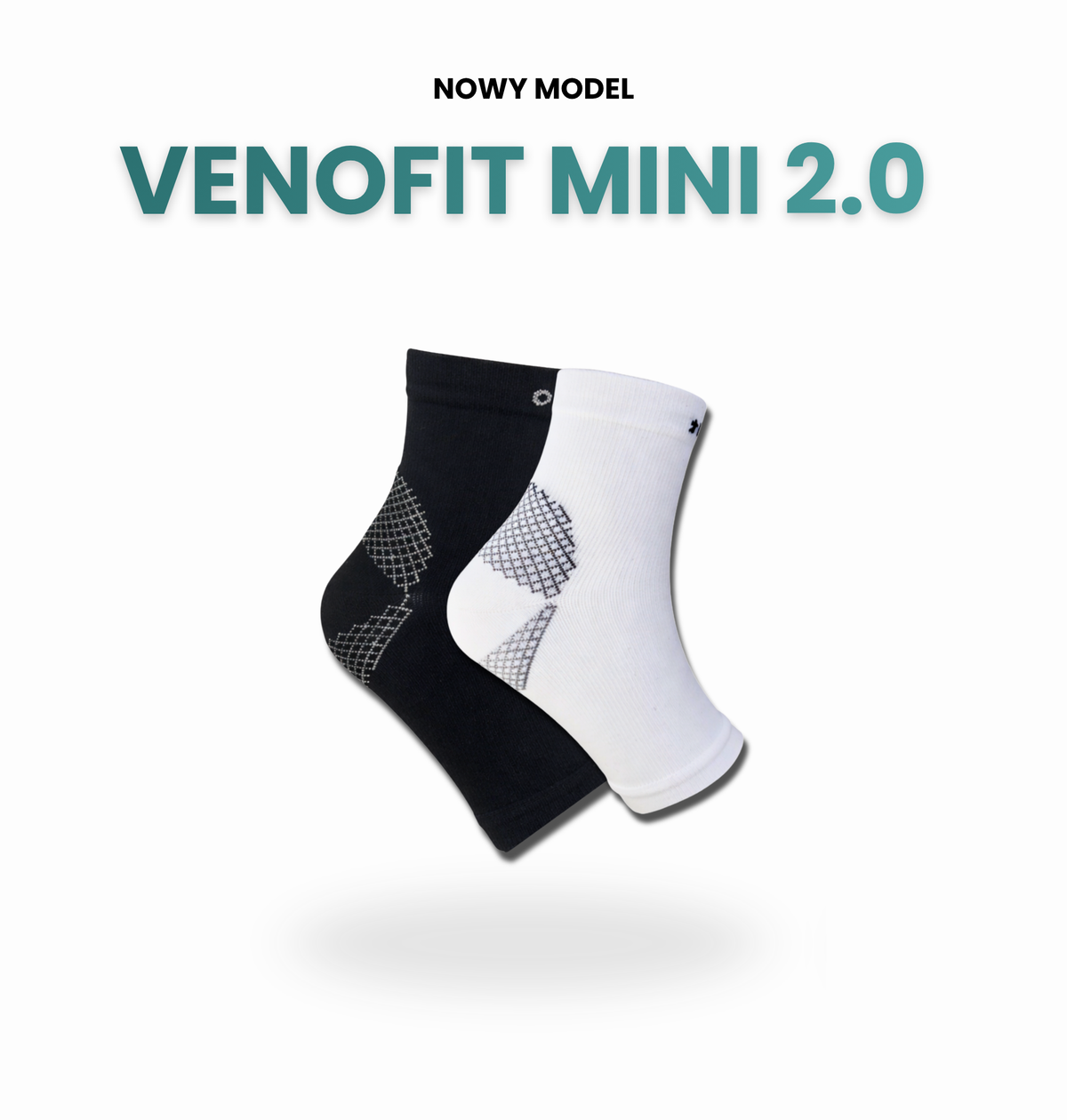 Venofit mini 2.0 - skarpety kompresyjne krótkie bez palców