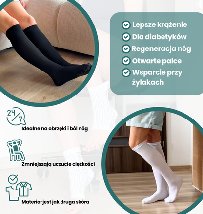 Venofit classic - gładkie skarpety kompresyjne