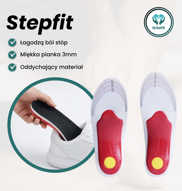 Stepfit - ortopedyczne wkładki do butów