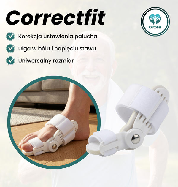 Correctfit - aparat korygujący na haluksy