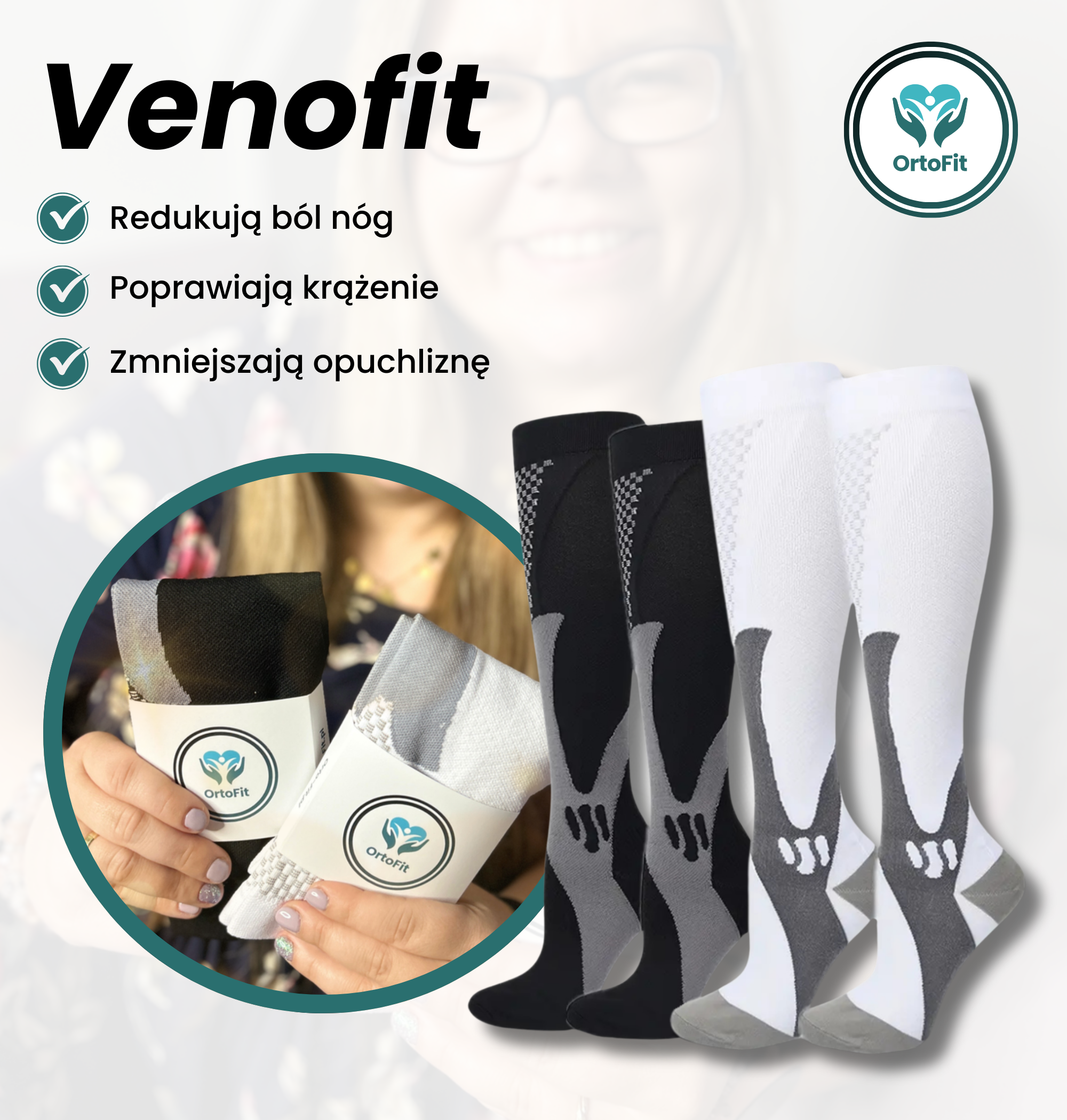 Venofit - skarpetki kompresyjne dla zdrowszych nóg